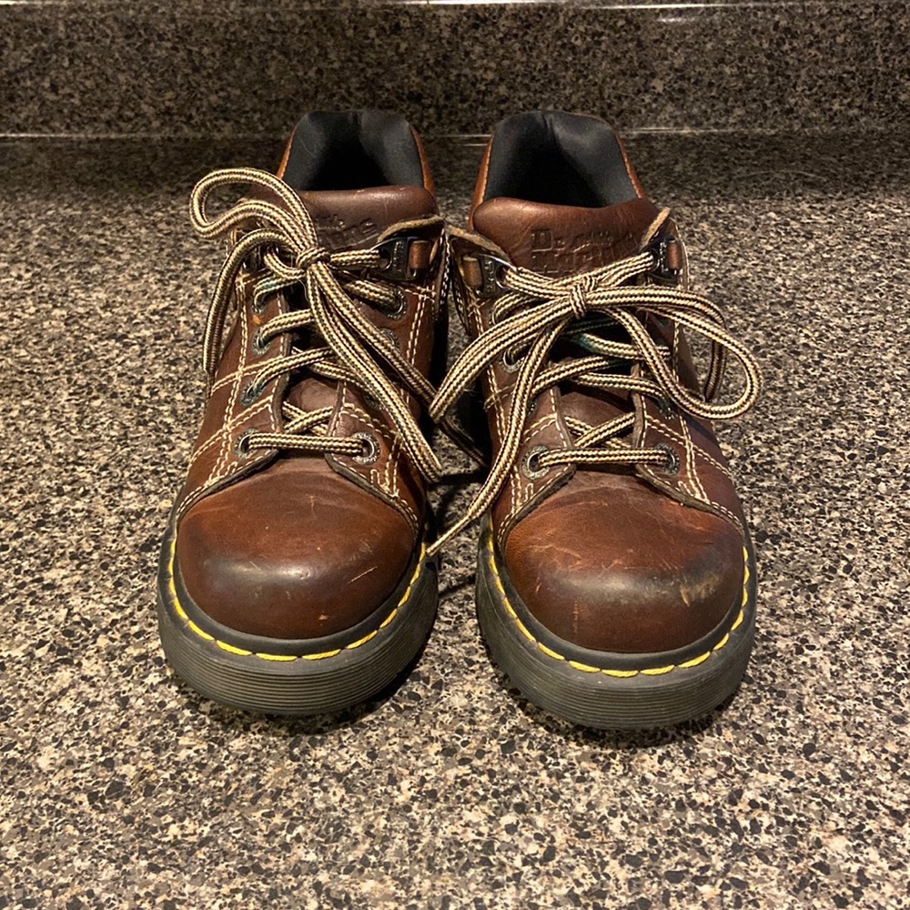 Brown Dr martens size 6 womens #9806